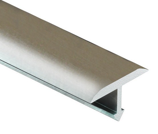 Профиль Т-образный 10 мм закругленный алюминий PV33-01 полированный 2,7 м