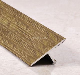 Алюминиевый Т-профиль ламинированный 13 мм ПТ-13 203 Дуб тёмный 2,7 м Алюминиевый Т-профиль ламинированный 13 мм ПТ-13 203 Дуб тёмный 2,7 м