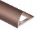 Алюминиевый профиль для плитки С-образный 12 мм PV18-14 розовый матовый 2,7 м