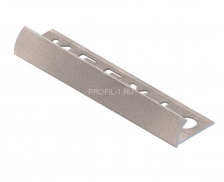 С-профиль алюминиевый для плитки 10 мм NEEXY PV17-43 SC муар бежевый 2.7 м С-профиль алюминиевый для плитки 10 мм NEEXY PV17-43 SC муар бежевый 2.7 м