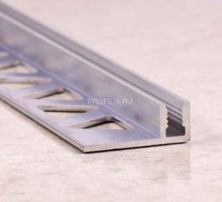 Вставка для Т-профиля алюминиевая 7 мм ПТО-7 без покрытия 2,7 м Вставка для Т-профиля алюминиевая 7 мм ПТО-7 без покрытия 2,7 м