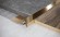 Наружный профиль из нержавеющей стали со скосом для плитки 15 мм FSF 15 GP золото полированное 270 см