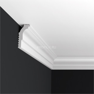 Плинтус потолочный Формат 04014D белый полистирол 18х36 мм 2м Плинтус потолочный Формат 04014D белый полистирол 18х36 мм 2м