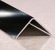 Угол защитный 30х30 мм алюминий PV65-19 черный блестящий 2,7 м