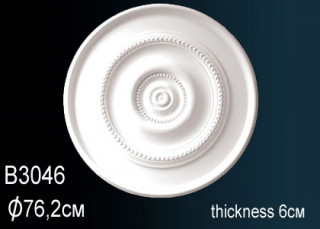 Потолочная розетка Перфект B3046 761 мм