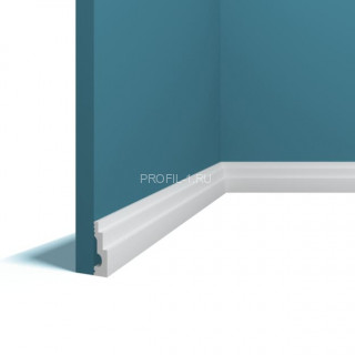 Напольный плинтус Перфект Плюс P105 белый дюрополимер 12х42 мм 200 см Напольный плинтус Перфект Плюс P105 белый дюрополимер 12х42 мм 200 см