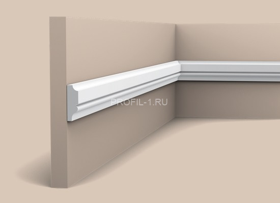 Молдинг Orac Decor Duropolymer PX116 белый полистирол 31х10 мм 2м