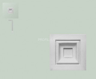 Декоративный элемент Orac Decor D200 белый полистирол 96х96 мм