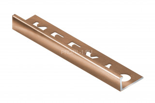 Профиль L-образный алюминий 10мм NEEXY PV02-07-BBR бронза блестящая 2.7м