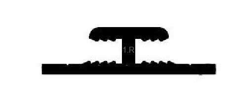 Алюминиевый H-профиль под 4 мм ОП-005 АД31 Т1-3000 3 м