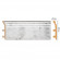 Плинтус напольный DECOMASTER D233-79ДМ (120x23x2400) цвет Мрамор белый