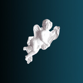 Декоративный орнамент Перфект G2333L левый белый 307х160х49 мм