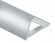 Алюминиевый профиль для плитки С-образный 12 мм PV18-03 серебро блестящее 2,7 м