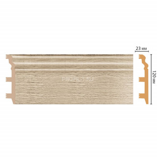 Плинтус напольный DECOMASTER D233-72ДМ (120x23x2400) цвет Ясень