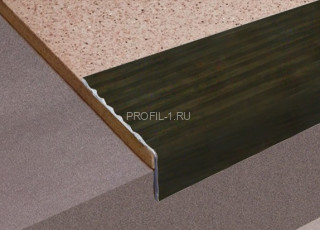 Алюминиевый порог угловой 20х40 мм с рифлением Д16 КД Венге 2,7 м (упаковка 10 штук) Алюминиевый порог угловой 20х40 мм с рифлением Д16 КД Венге 2,7 м (упаковка 10 штук)