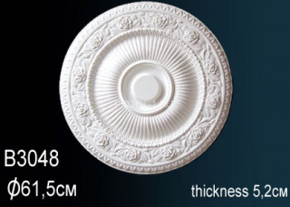 Потолочная розетка Перфект B3048 610 мм