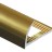 Алюминиевый профиль для плитки С-образный 12 мм PV18-05 золото блестящее 2,7 м