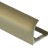 Профиль для плитки С-образный внешний алюминий 10 мм PV23-16 титан матовый 2,7 м