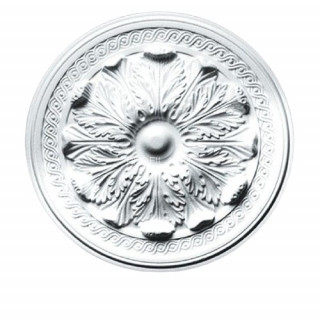 Потолочная розетка Glanzepol R-11 475 мм белая полистирол Потолочная розетка Glanzepol R-11 475 мм белая полистирол