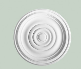 Потолочная розетка Orac Decor R08 белая полиуретан 380 мм