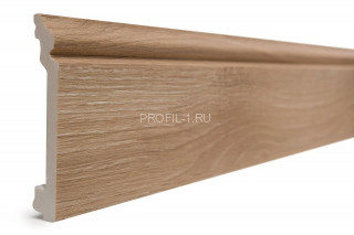 Напольный плинтус Decor-Dizayn 701-90SH полистирол под дерево 100х16х2400 мм