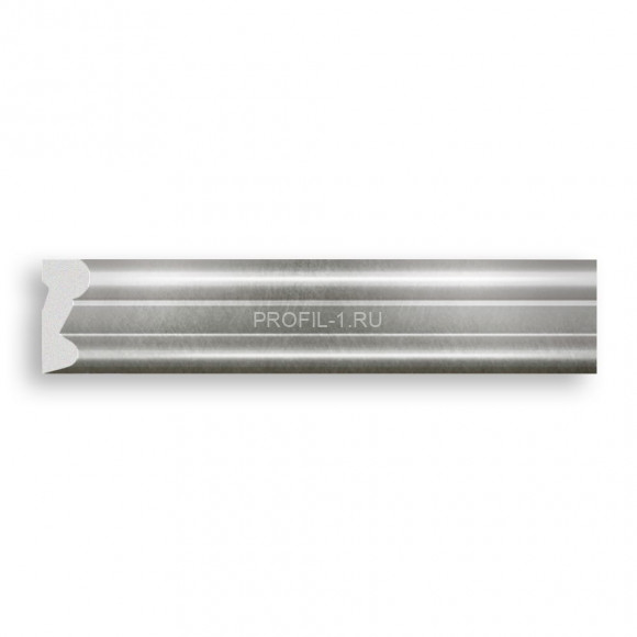 Молдинг DECOMASTER D007-375ДМ (19x8x2400) цвет Серебро Молдинг DECOMASTER D007-375ДМ (19x8x2400) цвет Серебро