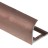 Профиль для плитки С-образный внешний алюминий 10 мм PV23-14 розовый матовый 2,7 м