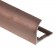 Профиль для плитки С-образный внешний алюминий 10 мм PV23-14 розовый матовый 2,7 м