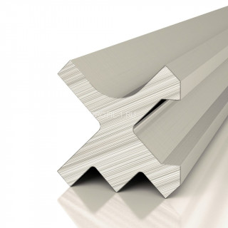 Алюминиевая теневая разделительная рейка Decaro D00X.A Titanium титан для стен и потолка 3 м Алюминиевая теневая разделительная рейка Decaro D00X.A Titanium титан для стен и потолка 3 м