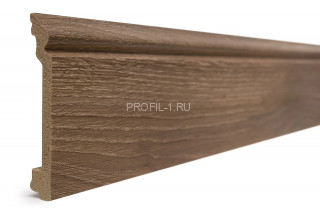 Напольный плинтус Decor-Dizayn 701-92SH полистирол под дерево 100х16х2400 мм