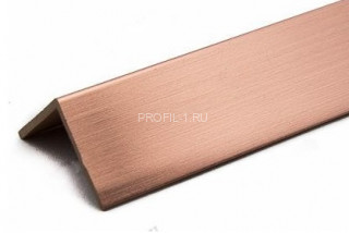 Защитный уголок ПВХ 10х20 Thermoplast медь 2,75 м (25 штук)