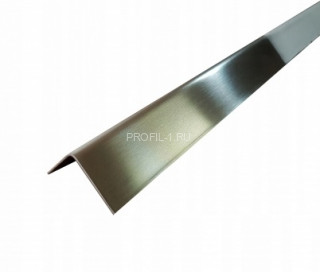 Равнополочный уголок из нержавеющей стали ПБ 20х20 (прямой AISI 304) шлифованный 2,7 м Равнополочный уголок из нержавеющей стали ПБ 20х20 (прямой AISI 304) шлифованный 2,7 м