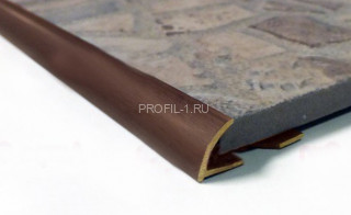 Латунный С-образный профиль RJ 1259 OA 12,5 антик 2,7м