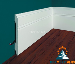 Напольный плинтус Перфект Плюс P43 106 мм 200 см Напольный плинтус Перфект Плюс P43 106 мм 200 см