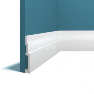 Напольный плинтус Перфект Плюс P109 белый дюрополимер 18х110 мм 200 см Напольный плинтус Перфект Плюс P109 белый дюрополимер 18х110 мм 200 см