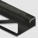 Профиль С-образный для плитки угловой внутренний 10 мм алюминий PV54-18 черный матовый 2,7 м