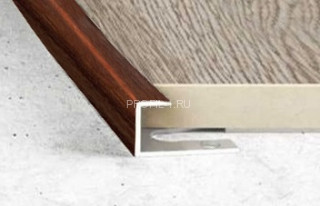 Алюминиевый П-профиль торцевой гибкий Effector S 93 2402-махагон того 8х10 мм 2,5 м Алюминиевый П-профиль торцевой гибкий Effector S 93 2402-махагон того 8х10 мм 2,5 м