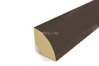 Галтель ПВХ Lemal выпуклая 18х18 мм Цвет 0525 Под дерево 2,5 м Галтель ПВХ Lemal выпуклая 18х18 мм Цвет 0525 Под дерево 2,5 м