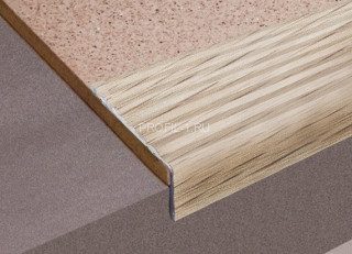 Алюминиевый порог угловой 20х40 мм с рифлением Д16 КД Дуб беленый 2,7 м (упаковка 10 штук) Алюминиевый порог угловой 20х40 мм с рифлением Д16 КД Дуб беленый 2,7 м (упаковка 10 штук)