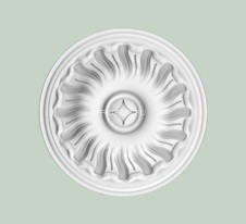 Потолочная розетка Orac Decor R11 белая полиуретан 190 мм