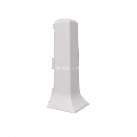 Комплект уголков наружных для напольного плинтуса  VILO linela 413 RAL 7004 кмп 2шт. светло-серый