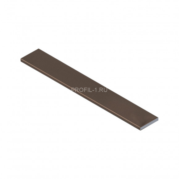 Полоса алюминиевая 15мм NEEXY PV88-10-MB коричневая матовая 2.7м