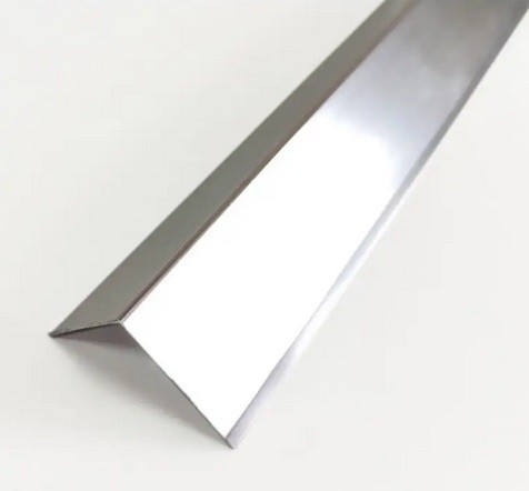 Алюминиевый уголок 12х12 ПБ12х12 серебро люкс 3 м