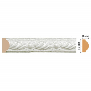 Молдинг DECOMASTER 130-20 (15x8x2400) цвет Бежевый Молдинг DECOMASTER 130-20 (15x8x2400) цвет Бежевый