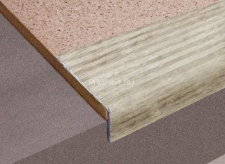 Алюминиевый порог угловой 20х40 мм с рифлением Д16 КД Дуб венеция 2,7 м (упаковка 10 штук) Алюминиевый порог угловой 20х40 мм с рифлением Д16 КД Дуб венеция 2,7 м (упаковка 10 штук)