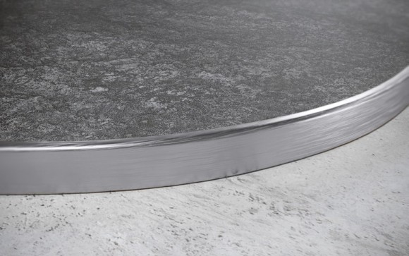 Стальной L-профиль гибкий 30 мм FGR 30 S сатинированная сталь 270 см