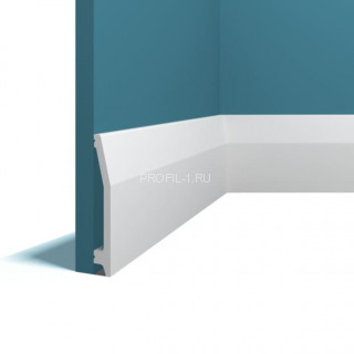 Напольный плинтус Перфект Плюс P112 белый дюрополимер 15х110 мм 200 см Напольный плинтус Перфект Плюс P112 белый дюрополимер 15х110 мм 200 см