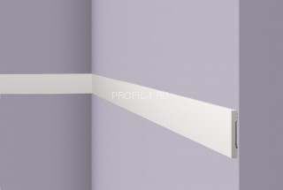 Молдинг NMC Walstyl WD10 белый полистирол 15х100 мм 200 см