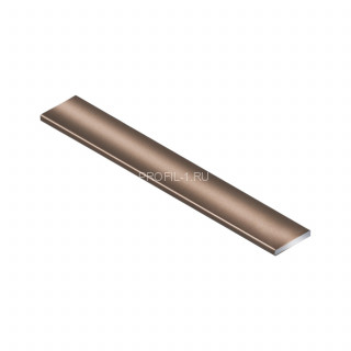 Полоса алюминиевая 15мм NEEXY PV88-11-BB коричневая блестящая 2.7м