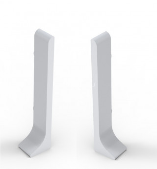 Комплект заглушек для напольного плинтуса 60 мм Диал ПЛ-60з 0033 серый RAL 9006 (пара левая+правая) Комплект заглушек для напольного плинтуса 60 мм Диал ПЛ-60з 0033 серый RAL 9006 (пара левая+правая)